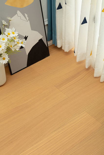 Novo piso de madeira projetado de três camadas interno 12 cores piso folheado de madeira natural