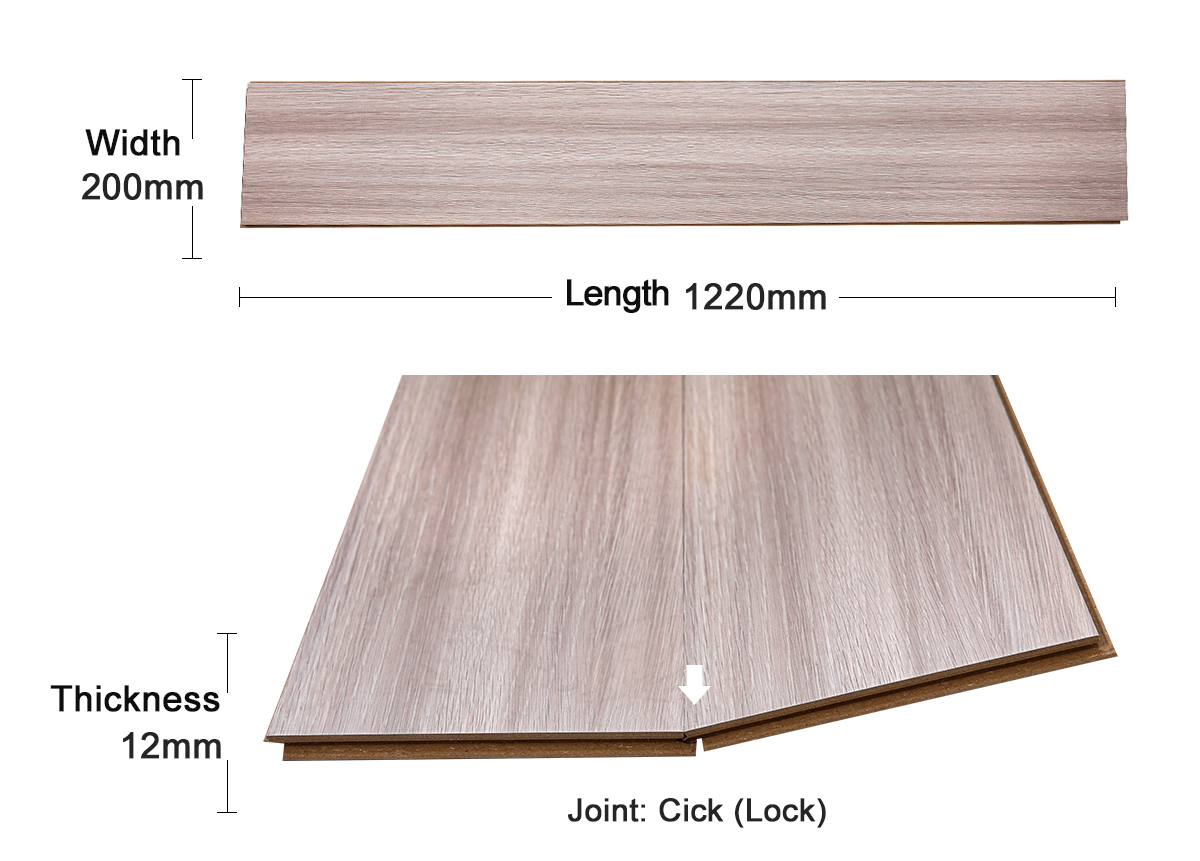 复合地板产品尺寸