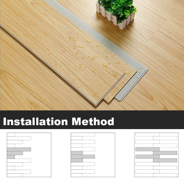 Vinil de piso de madeira à prova d'água de alta qualidade, mais estilos, piso Spc interno e externo 4/6/8mm