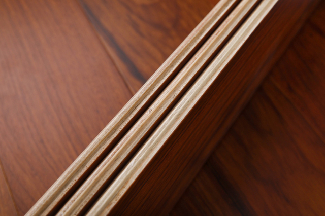 Piso de madeira projetado multicamadas, folheado de madeira natural, 0.6mm, teca, nogueira, carvalho, pera, 1210mm de comprimento, piso de madeira projetado